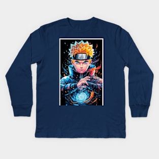 Anime Kids Long Sleeve T-Shirt